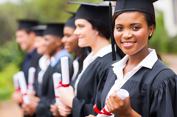 Photo of graduates